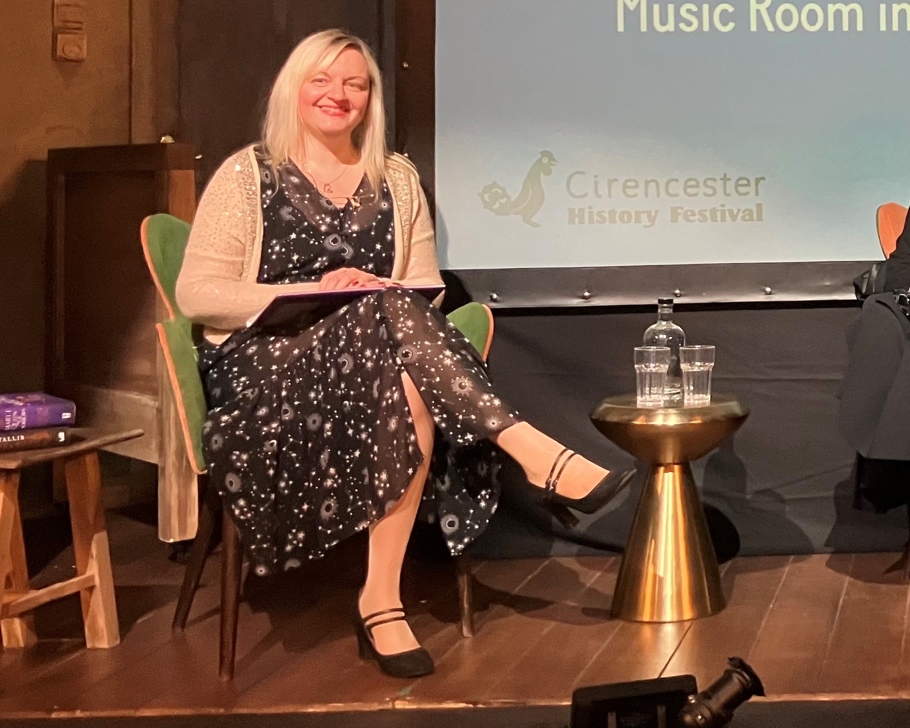 Charlie & Daisy May Cooper at Cirencester History Festival