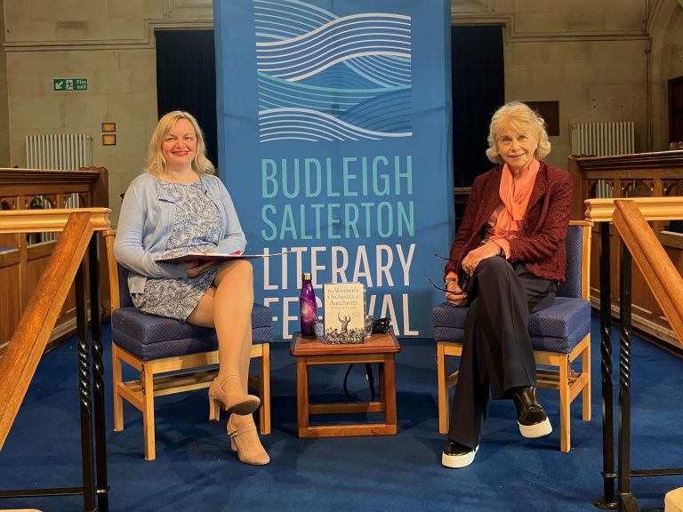 In conversation at Budleigh Salterton Literary Festival