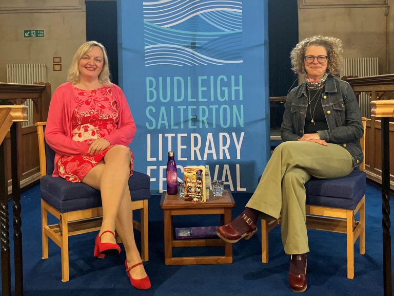 In conversation at Budleigh Salterton Literary Festival