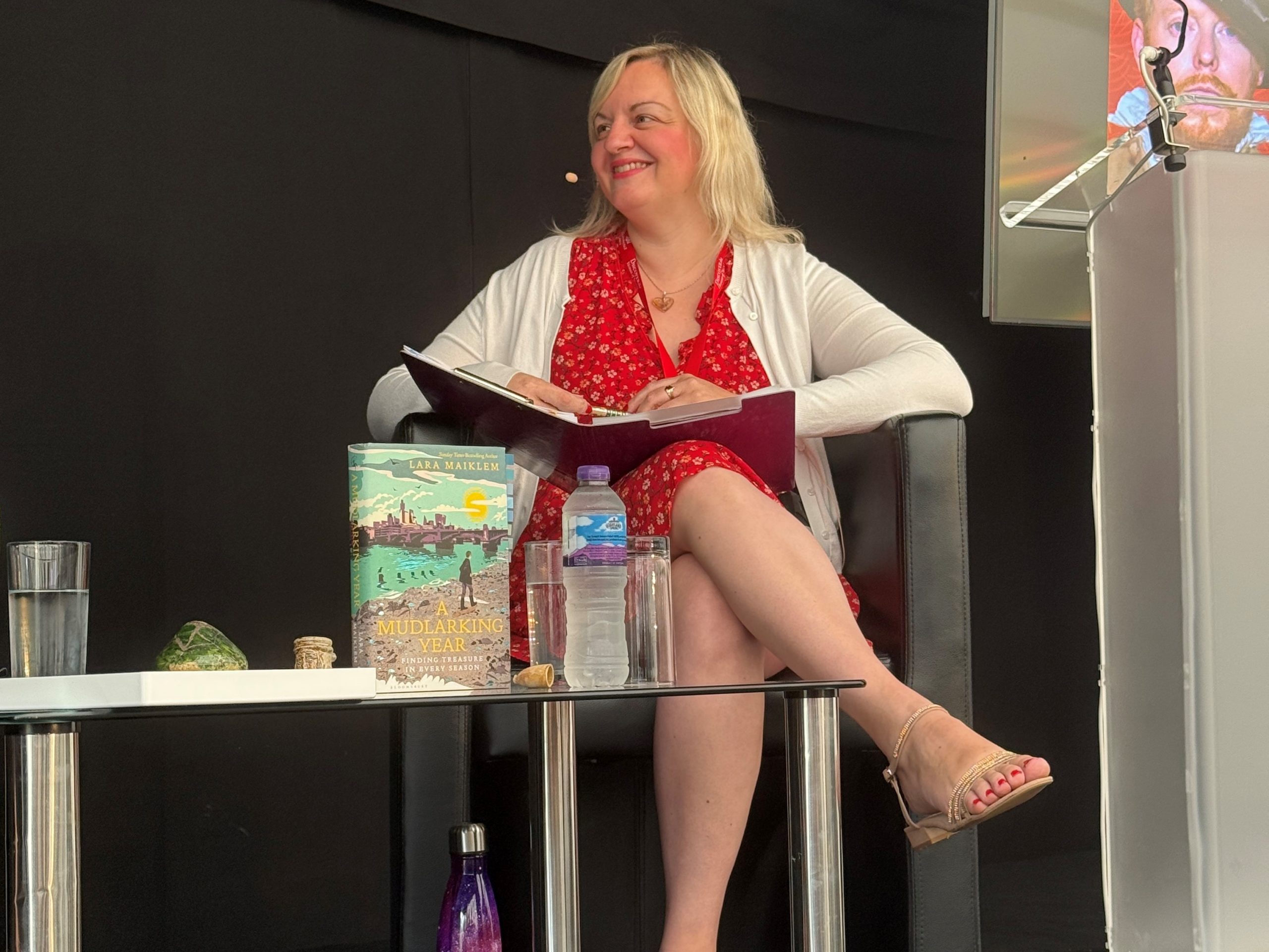 Dr Miranda Kaufmann at Harvington History Festival