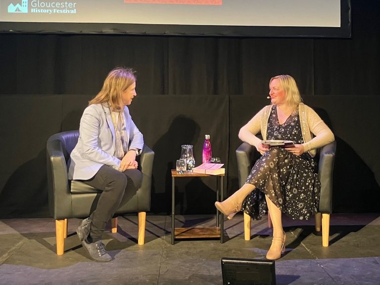 In conversation at Gloucester History Festival
