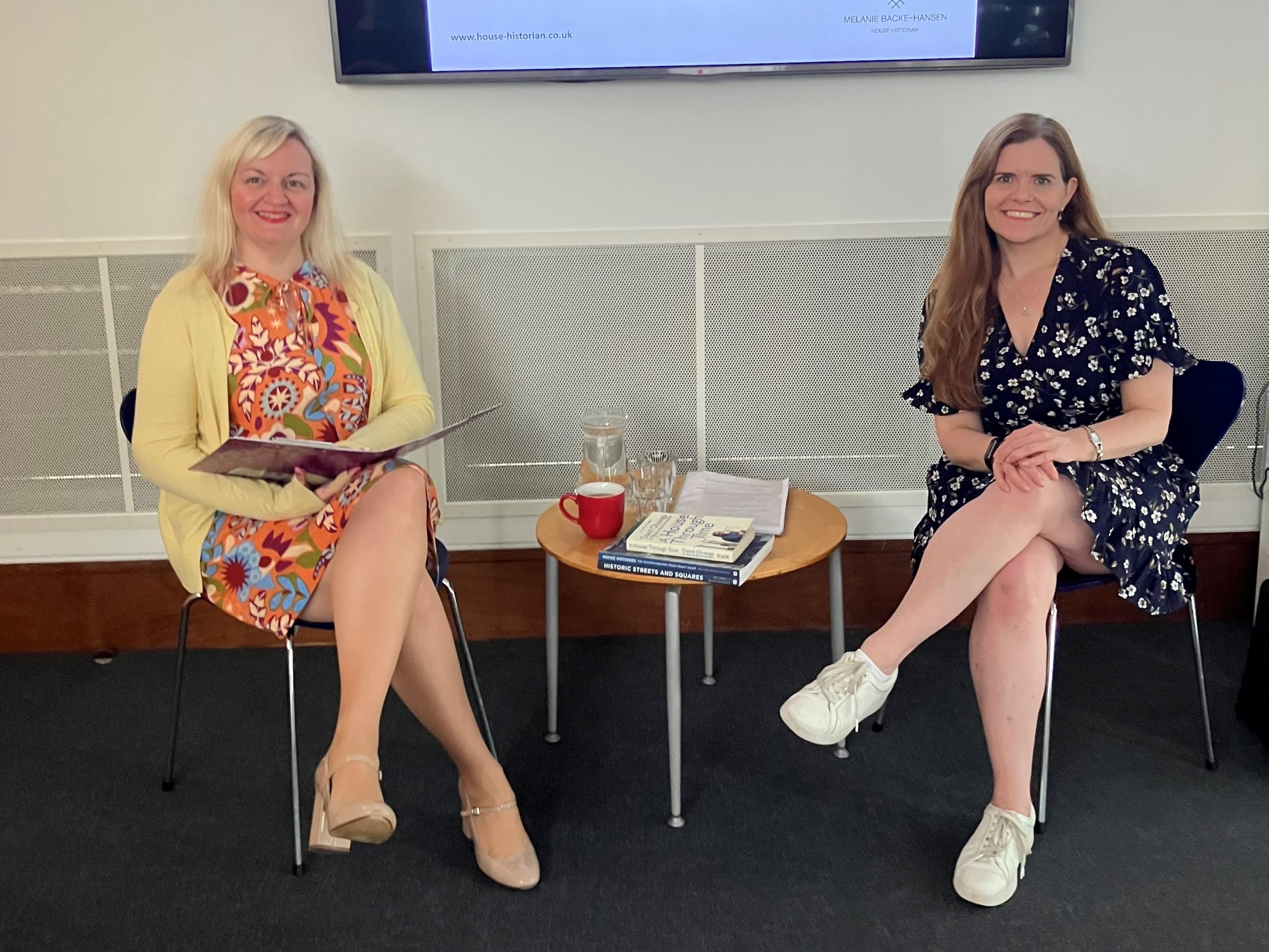 Melanie Backe-Hansen at Southwark Cathedral History Book Festival